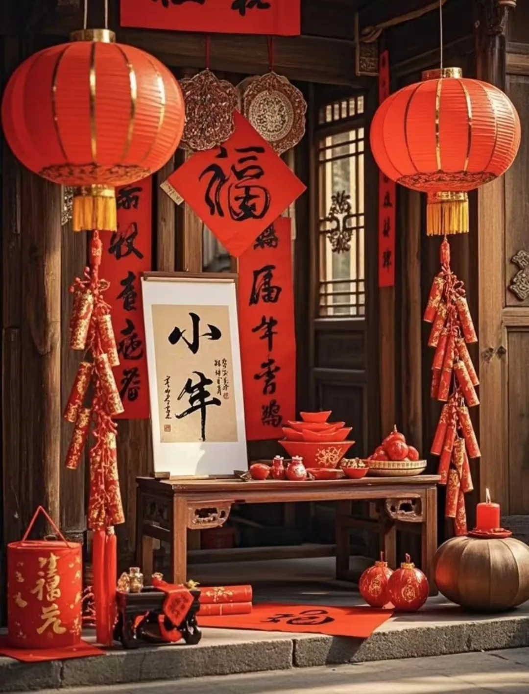 過小年，迎大年，人間至味是團(tuán)圓